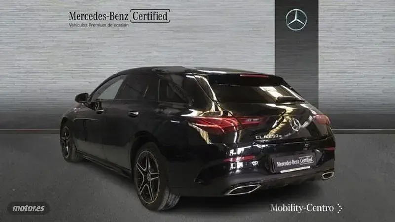 Usado Mercedes CLA250e 217 CV (159 kW) 2025 Negro Coupe