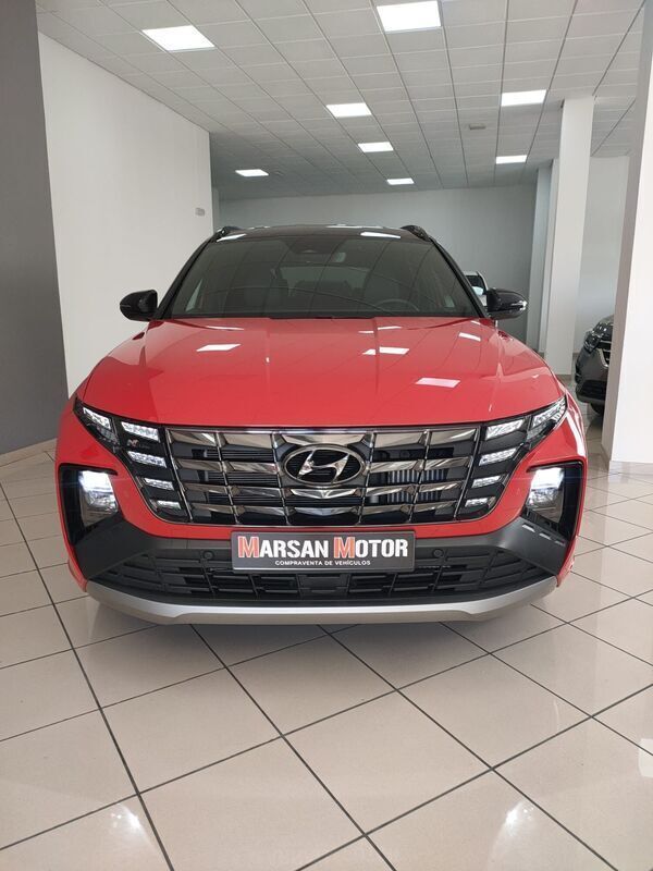 Rojo Usado 2022 Hyundai Tucson N Line SUV | 29.900 € - Imagen 1/4