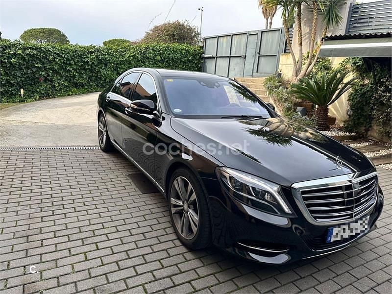 Usado Mercedes S350 258 CV (189 kW) 2014 Negro Berlina