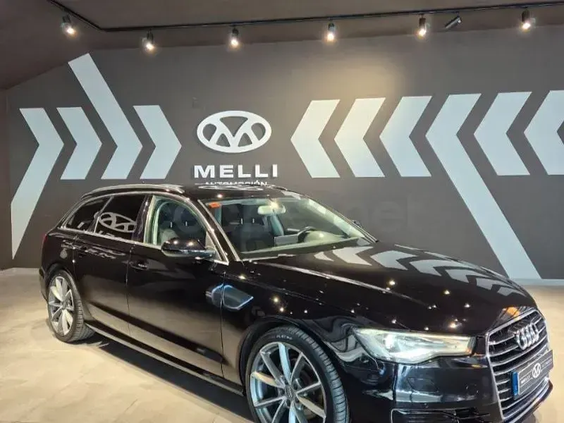 Usado Audi A6 177 CV (130 kW) 2014 Negro Familiar