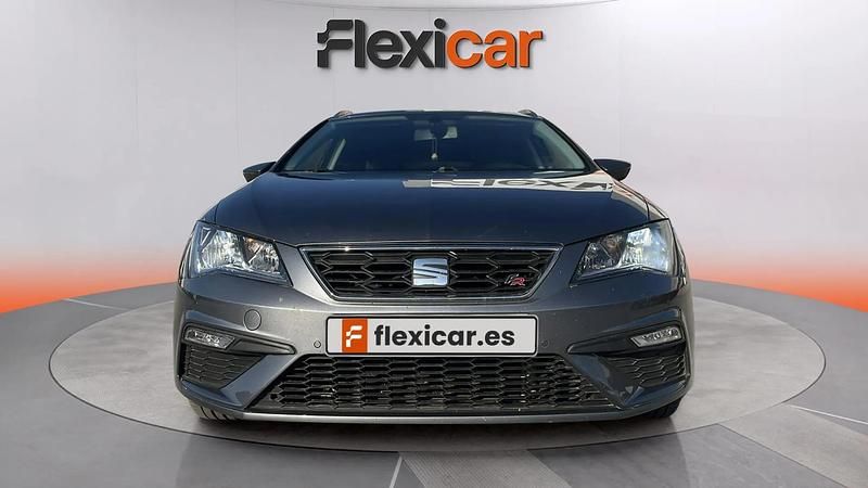 Usado Seat Leon FR 150 CV (110 kW) 2017 Gris Utilitario