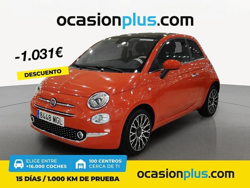 Naranja Usado 2023 Fiat 500 Dolcevita Utilitario | 11.350 € (Precio justo) - Imagen 1/4