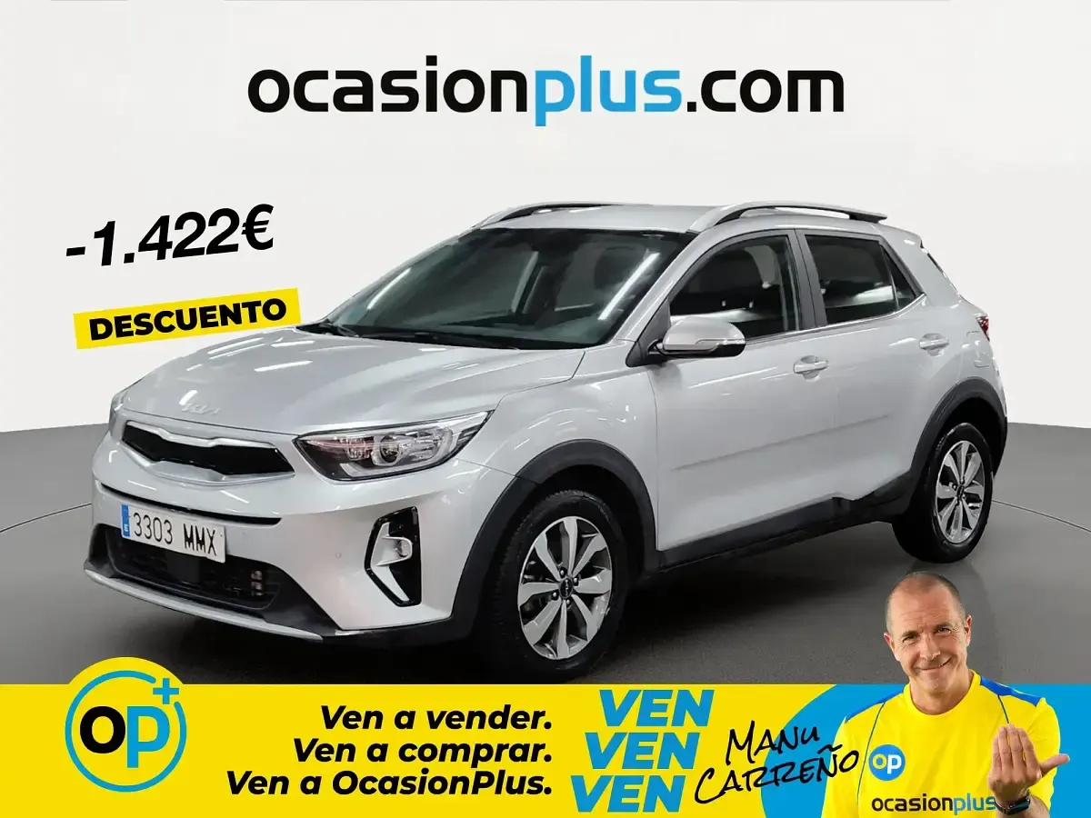 Brugt Kia Stonic 100 HK (73 kW) 2024 Grå SUV