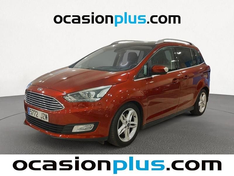 Rojo Usado 2017 Ford Grand C-Max Titanium Monovolumen | 10.362 € (Buen precio) - Imagen 1/4