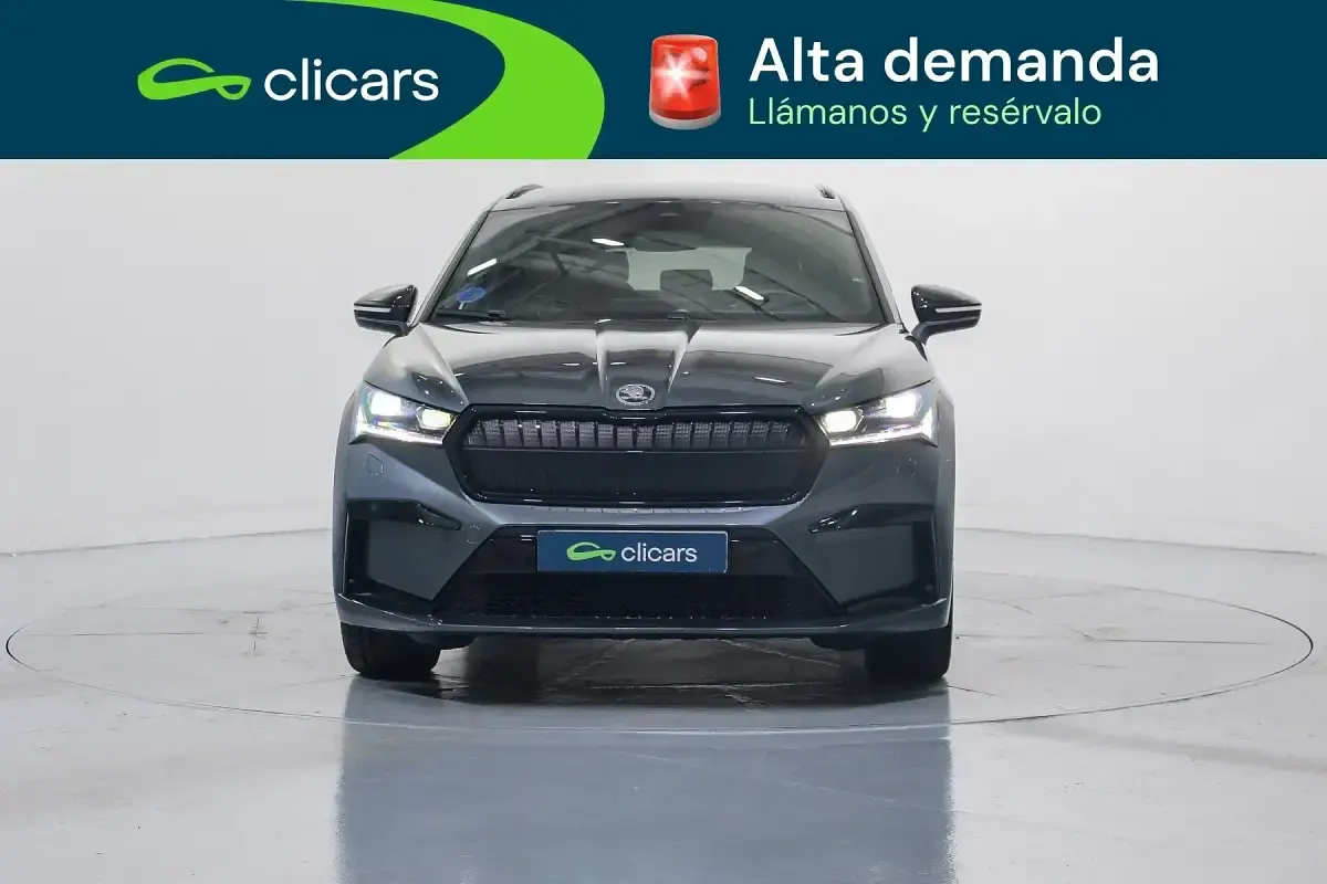 Usado Skoda Enyaq iV 150 kW (204 CV) 2021 Gris SUV