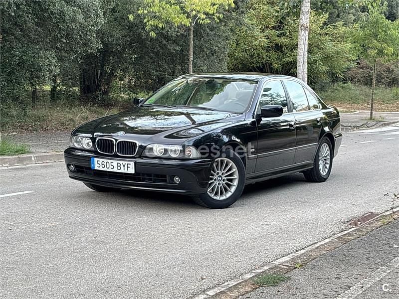Usado BMW 530 Exclusive 231 CV (169 kW) 2002 Negro Berlina