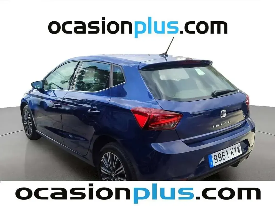 Usado Seat Ibiza XCELLENCE 90 CV (66 kW) 2019 Azul Utilitario