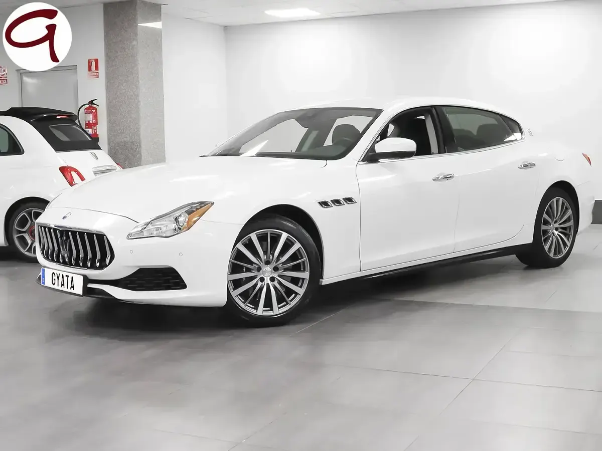 Usado Maserati Quattroporte 411 CV (302 kW) 2017 Blanco Berlina