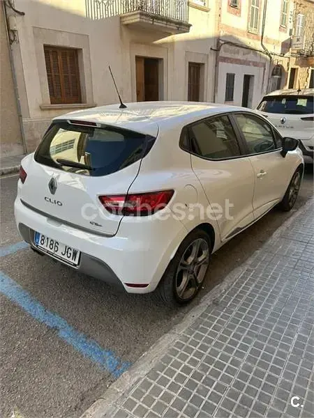 Usado Renault Clio IV GT 120 CV (88 kW) 2015 Blanco Berlina