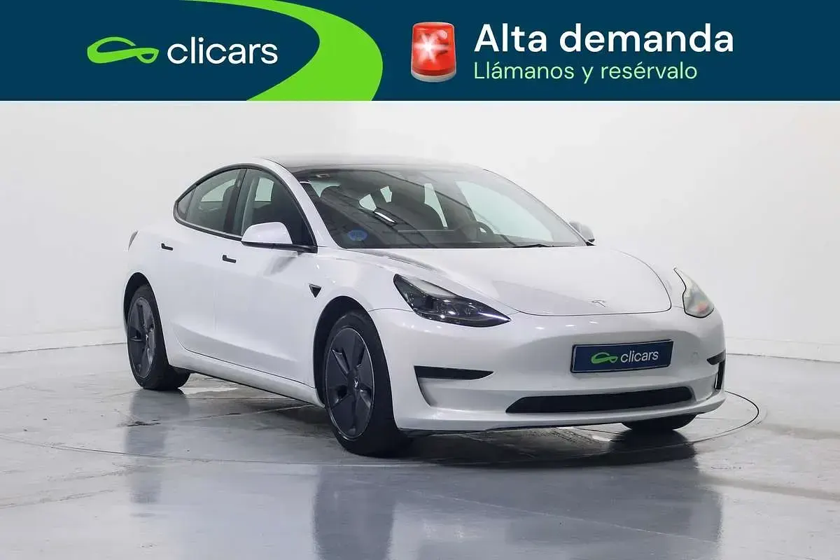Usado Tesla Model 3 Standard Range 239 kW (325 CV) 2021 Blanco Berlina