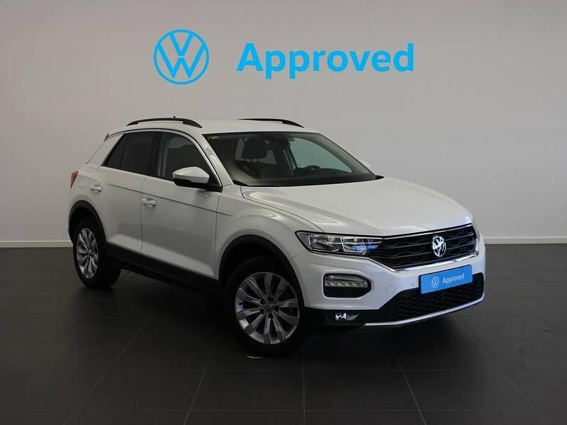 Blanco Usado 2021 VW T-Roc Advance SUV | 19.500 € (Precio justo) - Imagen 1/4
