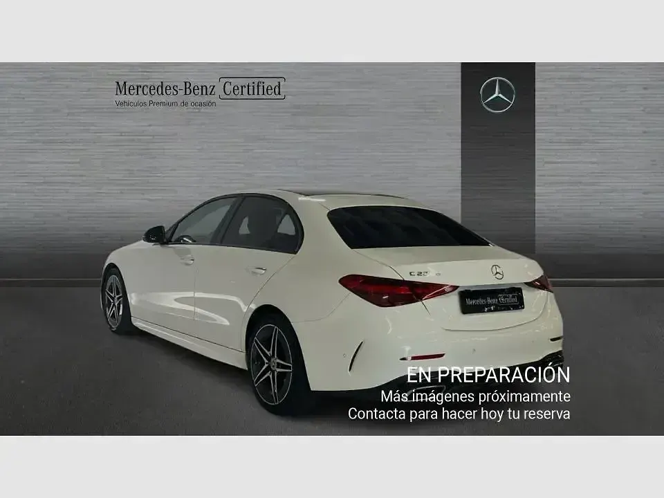 Usado Mercedes C220 200 CV (147 kW) 2022 Blanco Berlina