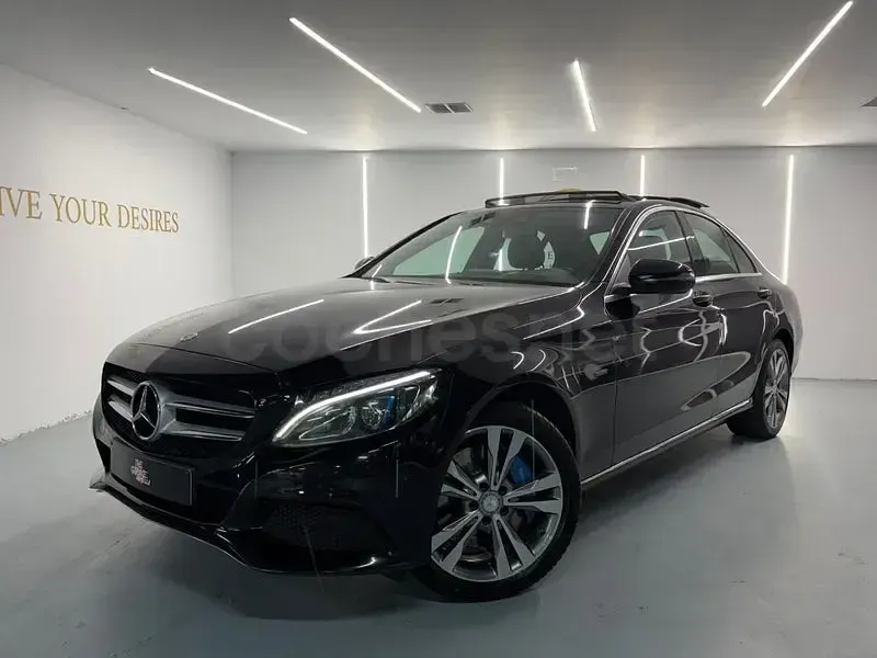 Usado Mercedes C350e Exclusive 279 CV (205 kW) 2016 Negro Berlina