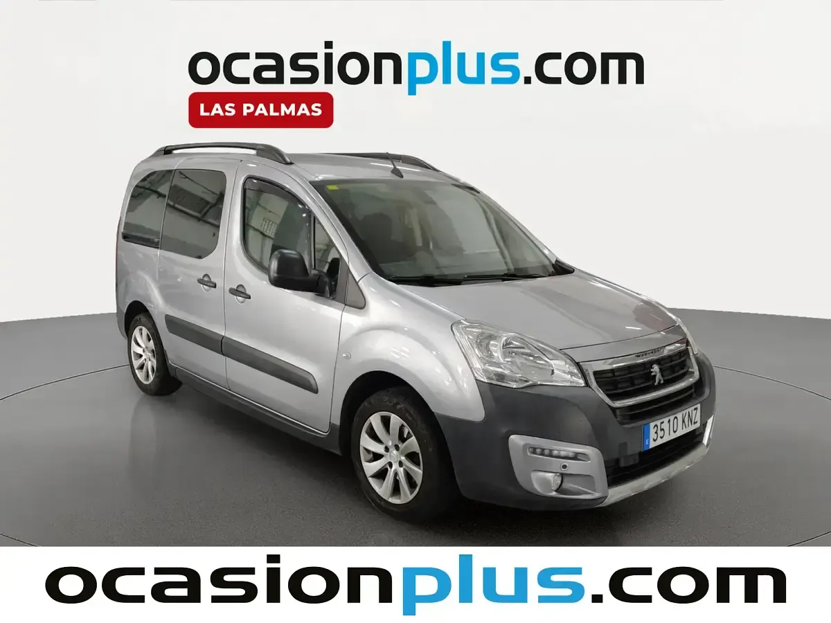 Usado Peugeot Partner 100 CV (73 kW) 2018 Gris