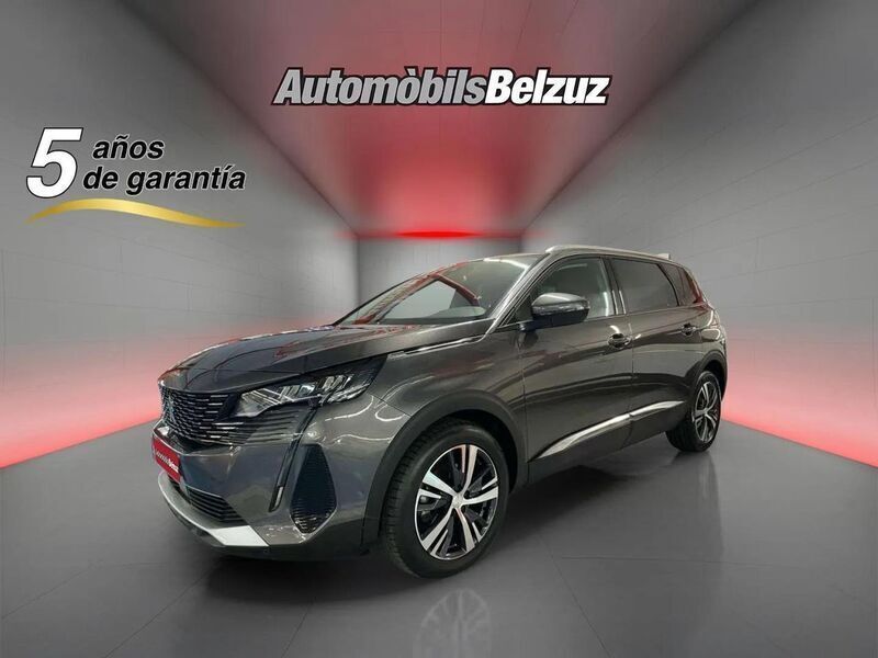 Gris Usado 2021 Peugeot 5008 Active Monovolumen | 23.490 € (Precio justo) - Imagen 1/4