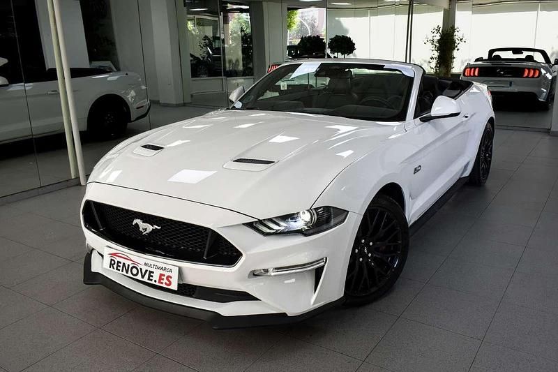 Blanco Usado 2022 Ford Mustang GT Descapotable | 45.900 € (Buen precio) - Imagen 1/4