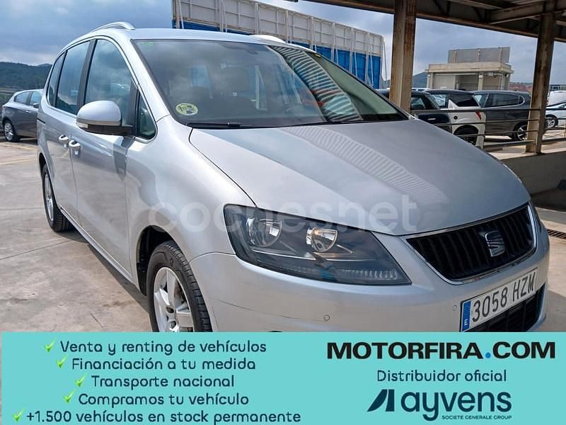 Gris / plata Usado 2014 Seat Alhambra Ecomotive Monovolumen | 8900 € (Precio justo) - Imagen 1/4