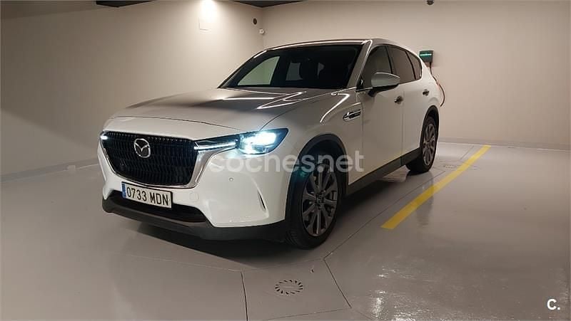 Usado Mazda CX-60 Exclusive-Line 327 CV (240 kW) 2023 Blanco SUV