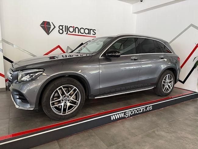 Usado Mercedes GLC250 204 CV (150 kW) 2019 Gris / plata SUV