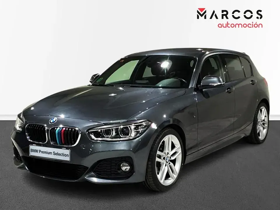 Usado BMW 116 116 CV (85 kW) 2017 Gris Utilitario