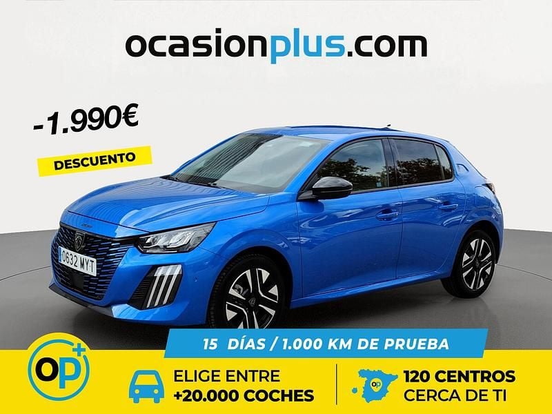 Azul Usado 2025 Peugeot 208 Allure Utilitario | 19.150 € (Precio justo) - Imagen 1/4
