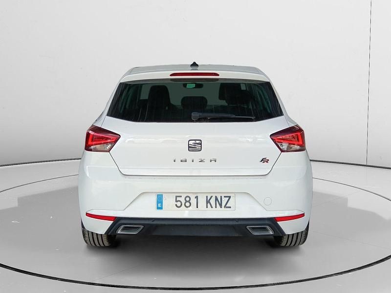 Usado Seat Ibiza FR 116 CV (85 kW) 2018 Blanco Berlina
