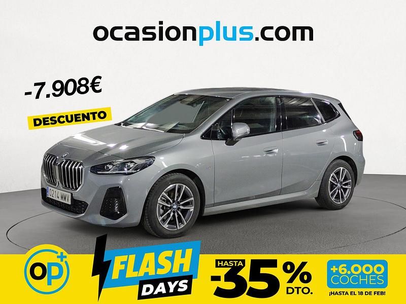 Gris Usado 2024 BMW 218 Active Tourer Monovolumen | 26.490 € (Un poco caro) - Imagen 1/4
