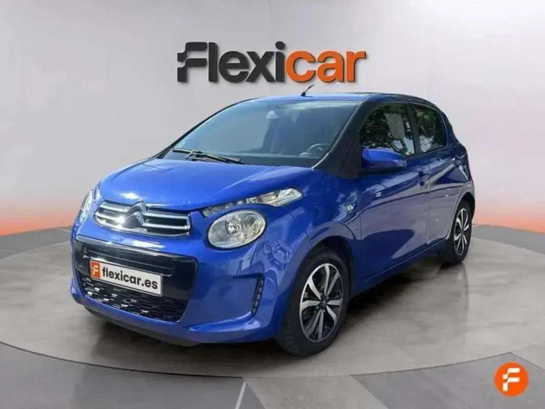 Usado Citroën C1 72 CV (52 kW) 2019 Azul Utilitario
