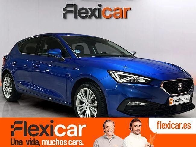 Azul Usado 2023 Seat Leon Style Berlina | 22.490 € (Precio justo) - Imagen 1/4