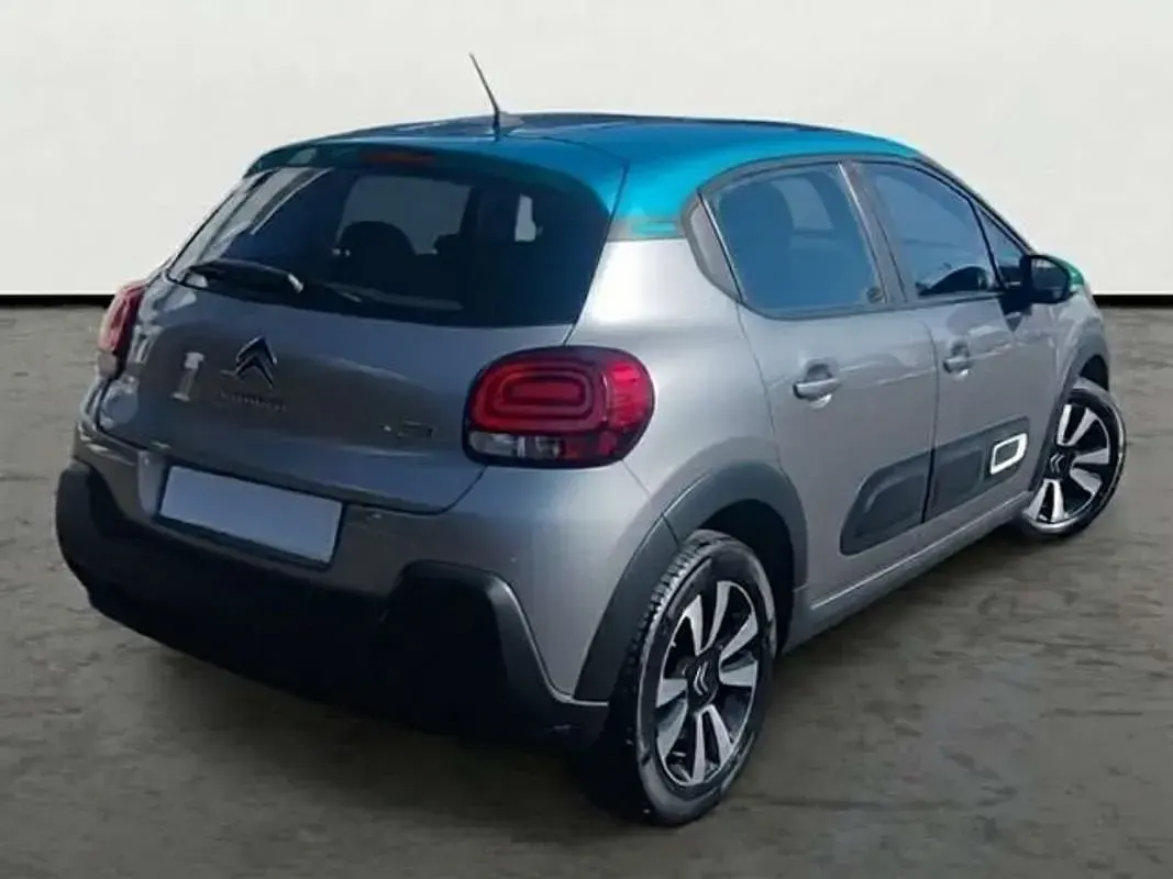 Usado Citroën C3 Feel 82 CV (60 kW) 2022 Gris Utilitario