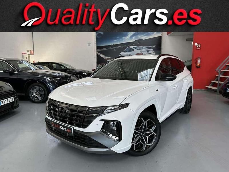 Blanco Usado 2023 Hyundai Tucson N Line SUV | 25.400 € (Caro) - Imagen 1/4