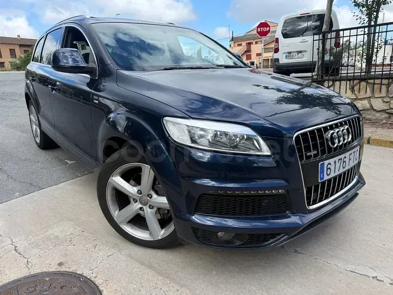 Usado Audi Q7 S-Line 240 CV (176 kW) 2008 Azul SUV