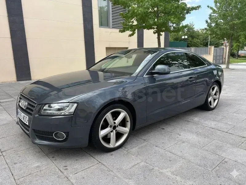 Usado Audi A5 190 CV (139 kW) 2008 Gris / plata Coupe
