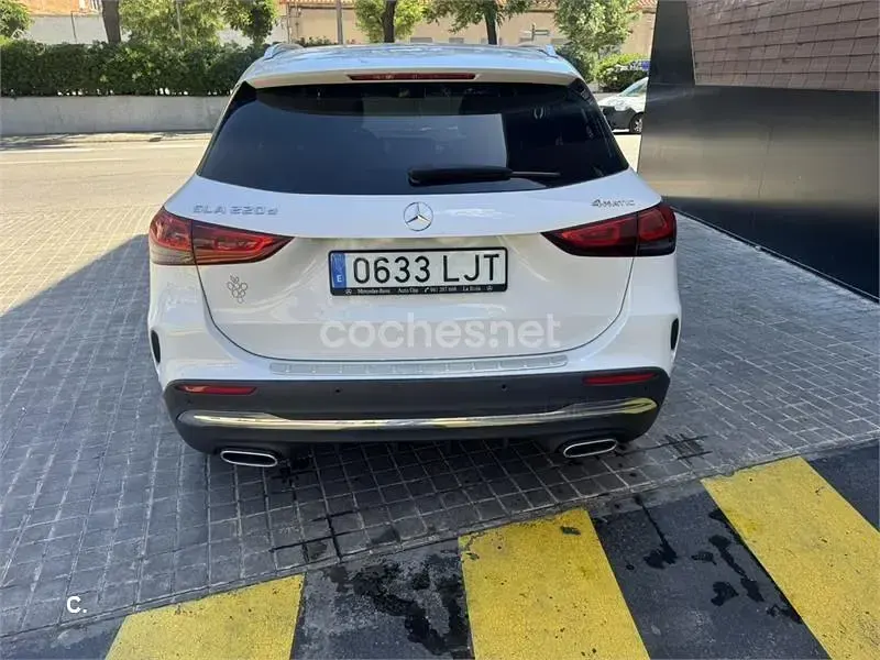 Usado Mercedes GLA220 190 CV (139 kW) 2021 Blanco SUV