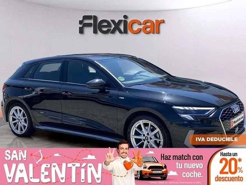Usado Audi A3 Sportback S-Line 150 CV (110 kW) 2023 Negro Utilitario