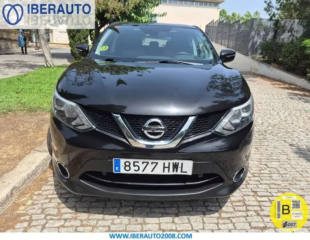 Usado Nissan Qashqai 360º 110 CV (80 kW) 2014 Negro SUV