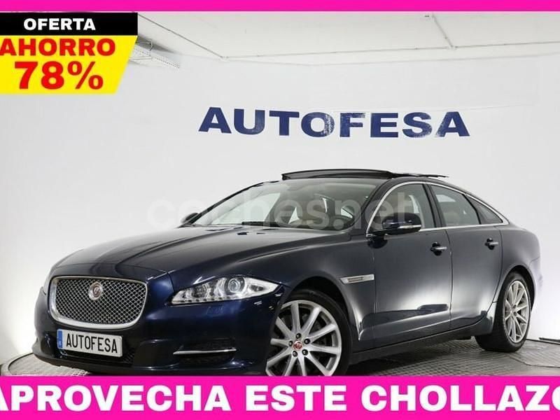Azul Usado 2014 Jaguar XJ Luxury Berlina | 18.450 € - Imagen 1/4