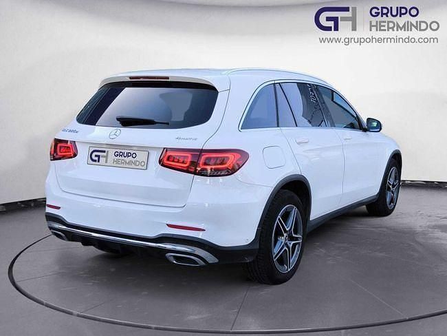 Usado Mercedes GLC220 AMG line 194 CV (142 kW) 2020 Blanco SUV