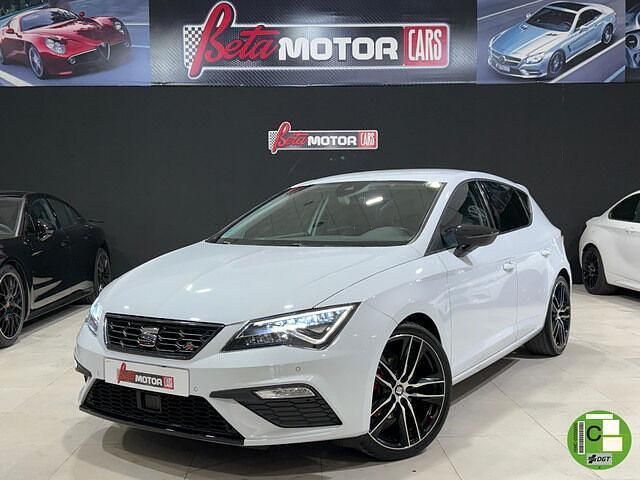 Blanco Usado 2019 Seat Leon FR Berlina | 16.990 € (Precio justo) - Imagen 1/3