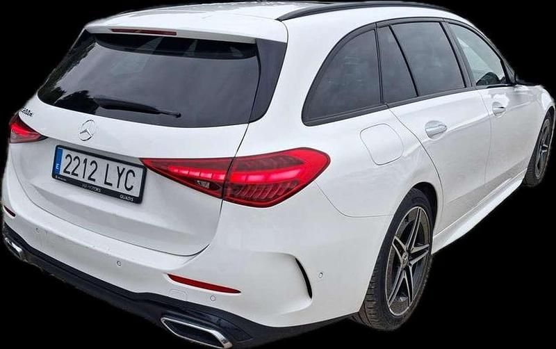 Usado Mercedes C200 163 CV (119 kW) 2022 Blanco Familiar