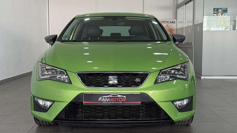 Usado Seat Leon ST FR 150 CV (110 kW) 2016 Verde Familiar