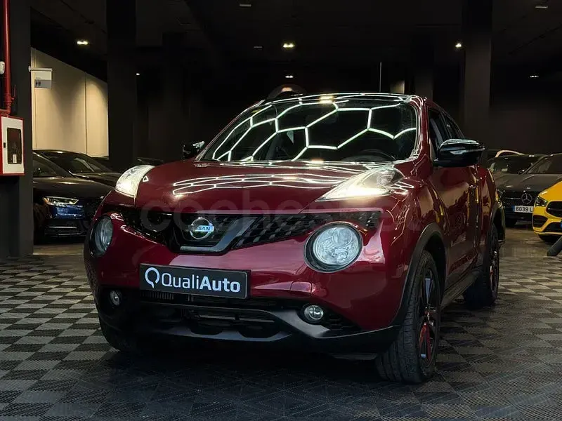 Usado Nissan Juke Tekna 116 CV (85 kW) 2016 Rojo SUV