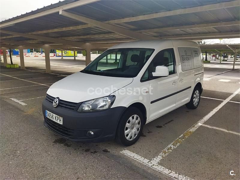 Blanco Usado 2012 VW Caddy Comfortline Monovolumen | 4950 € - Imagen 1/4