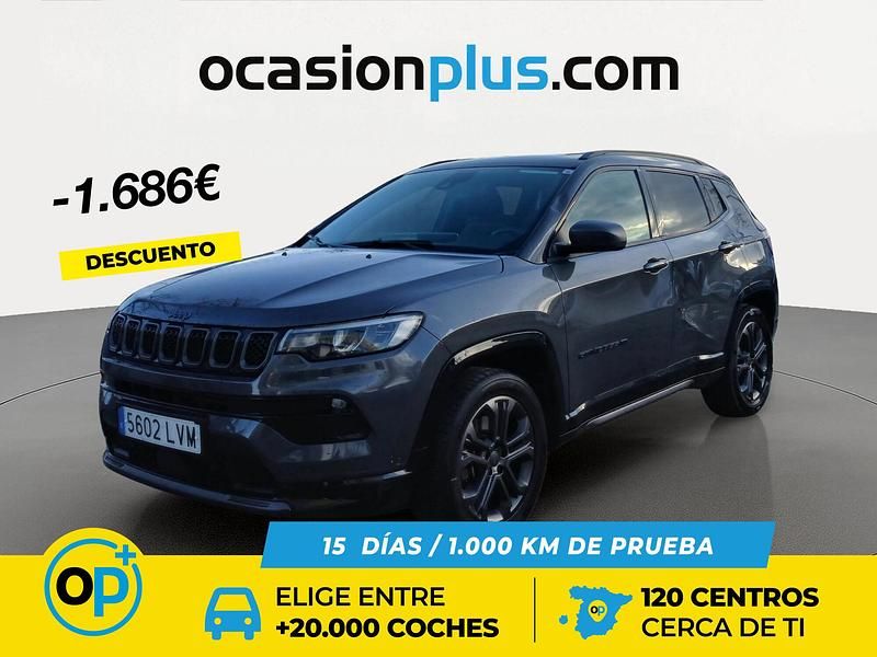 Usado Jeep Compass Limited 190 CV (139 kW) 2021 Gris SUV