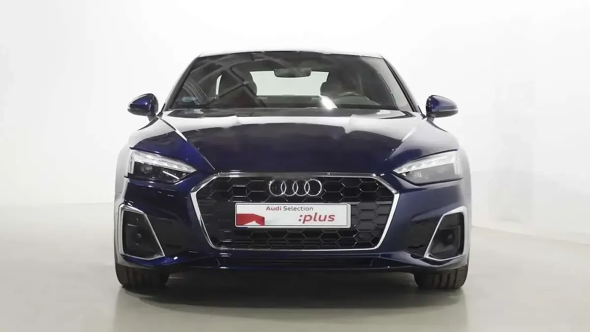 Usado Audi A5 S-Line 190 CV (139 kW) 2020 Azul Coupe