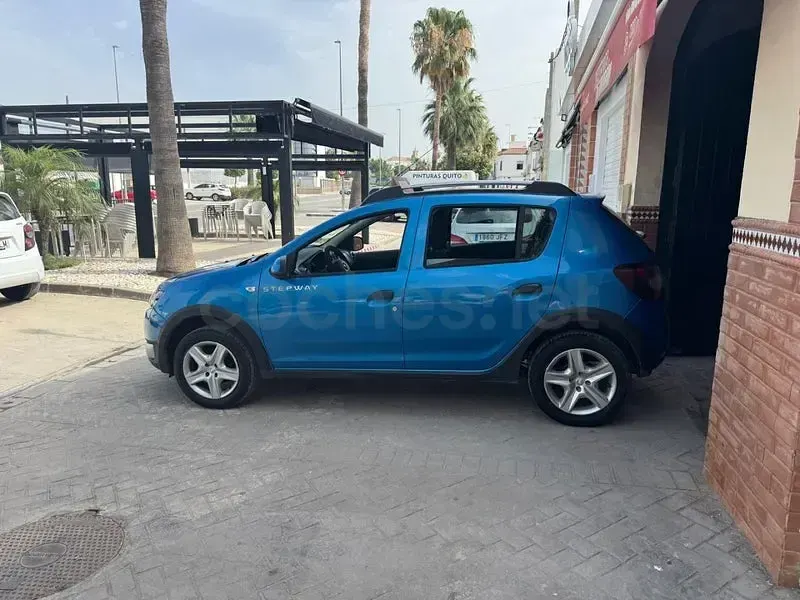 Usado Dacia Sandero Stepway 90 CV (66 kW) 2014 Azul Berlina