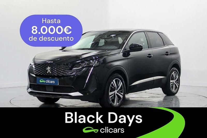 Negro Usado 2023 Peugeot 3008 Allure SUV | 17.290 € (Super precio) - Imagen 1/4