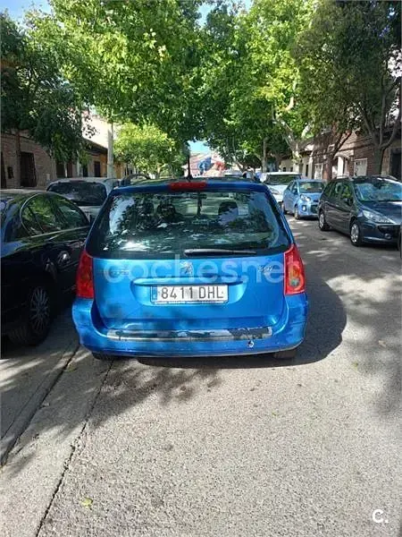 Usado Peugeot 307 90 CV (66 kW) 2005 Azul Familiar
