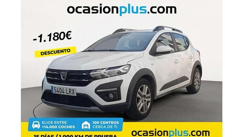 Blanco Usado 2021 Dacia Sandero Comfort Utilitario | 11.810 € (Precio justo) - Imagen 1/4