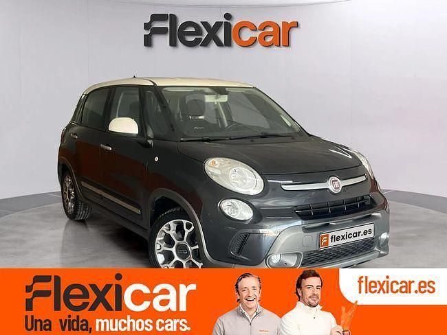 Usado Fiat 500L Trekking 95 CV (69 kW) 2017 Gris Monovolumen